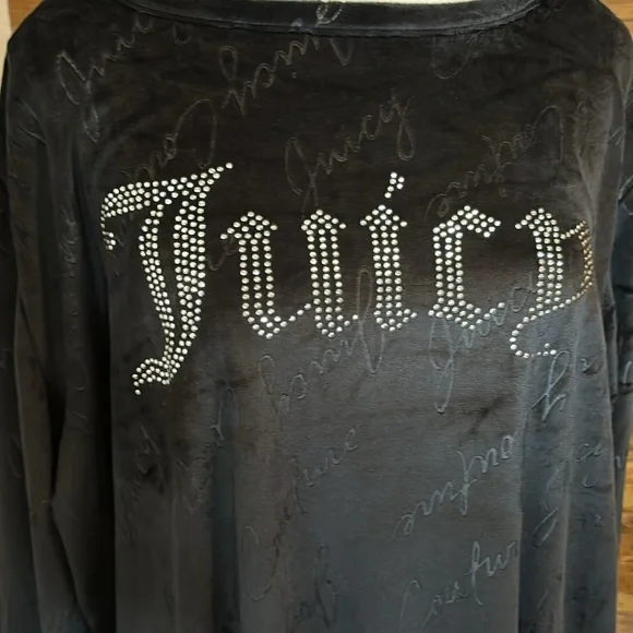 NEW w/ tags JUICY COUTURE Adorable incredibly soft velour lounge/sleepwear - Picture 2 of 7